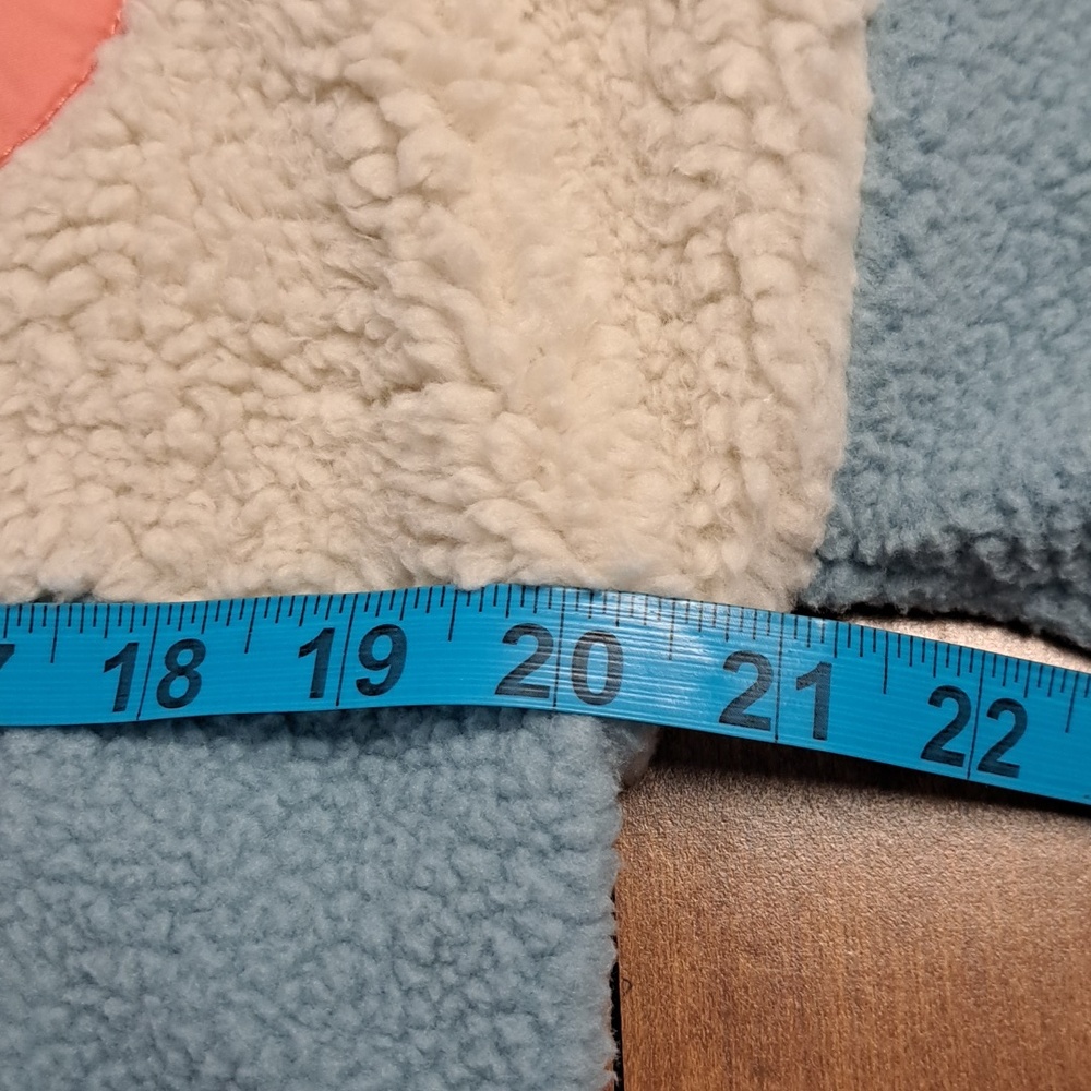 Columbia Colorblock Sherpa Pullover XS PTP 20" - Picture 9 of 9